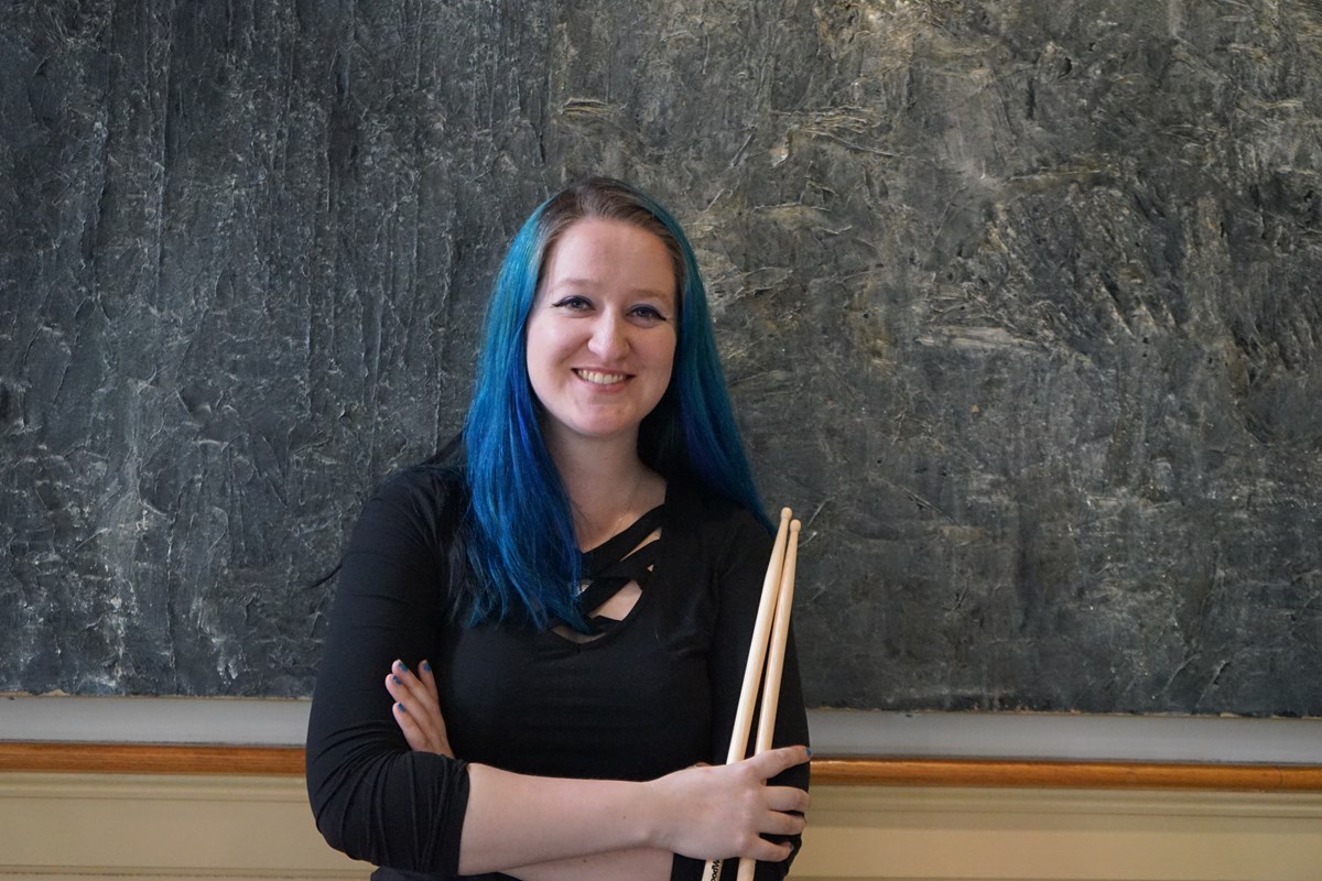 Senior Maddie May Scott is a powerful drummer with Flight of Fire, and her skills will take her on a star-studded cruise headlined by Melissa Etheridge