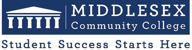 Middlesex Community College logo. Middlesex Community College is a public community college with two campuses in Massachusetts, one in Lowell and the other in Bedford, Massachusetts.