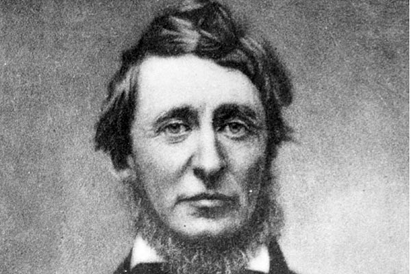 Archival photo of philosopher Henry David Thoreau