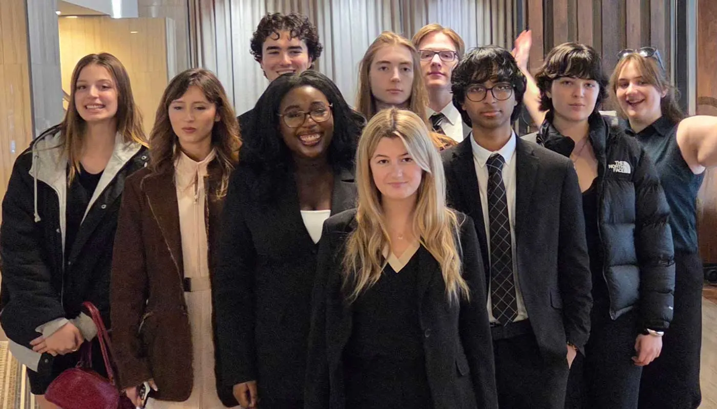 UMass Lowell students at the American Mock Trial Association National Championship Tournament.