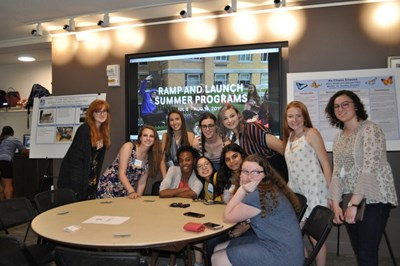 Group photo of 2019 UMass Lowell RAMP students.