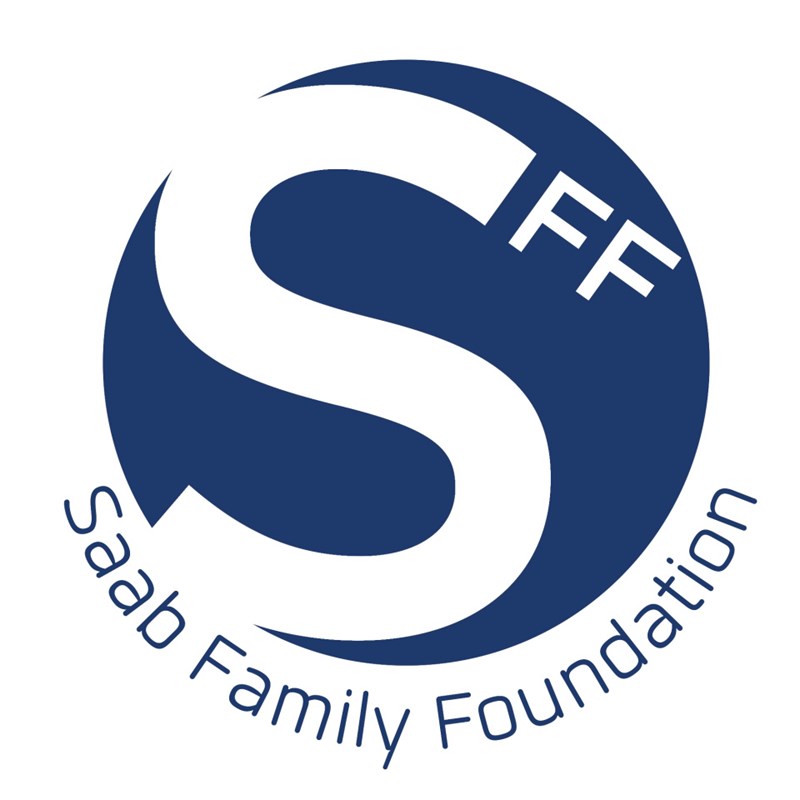 Saab Family Foundation Logo. The Saab Family Foundation is a non-profit organization founded in 2010, serving Rockingham County (NH), Hillsborough County (NH), Essex County (MA), and Middlesex County (MA).  The Foundation's goal is to provide grants to public charities to carry out charitable purposes; and scholarships to individuals to encourage further academic achievement.