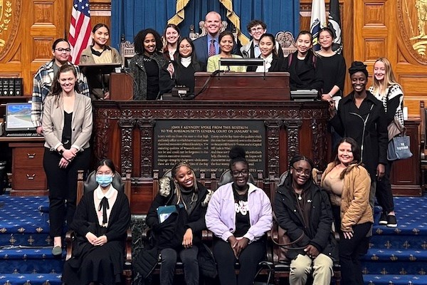 public health students in house chambers