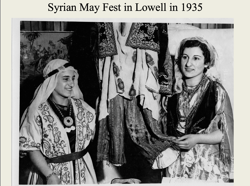 Syrian May Fest in Lowell in 1935