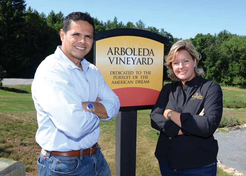 LaBelle Winery Owners in Arboleda Vinyard